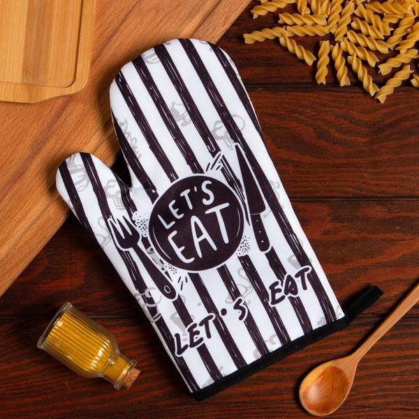 Изображение товара Рукавица-прихватка Доляна Eat / 9241962