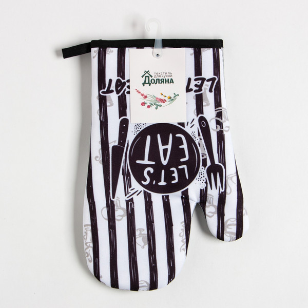 Изображение товара Рукавица-прихватка Доляна Eat / 9241962