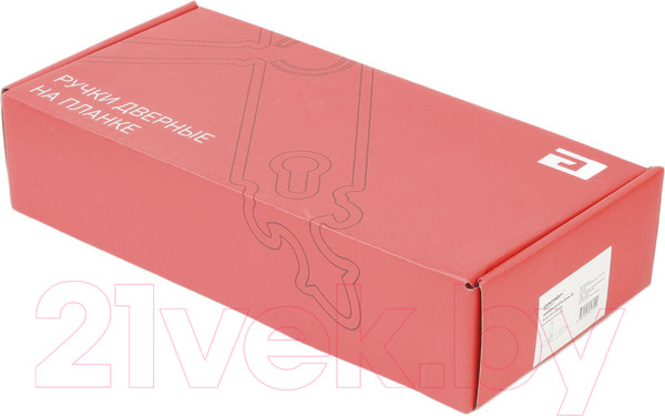 Изображение товара Ручка дверная Аллюр РН-57А(56А) 85мм BL (матовый черный)