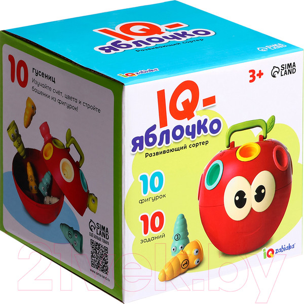 Изображение товара Сортер Zabiaka IQ Яблочко / 10063679