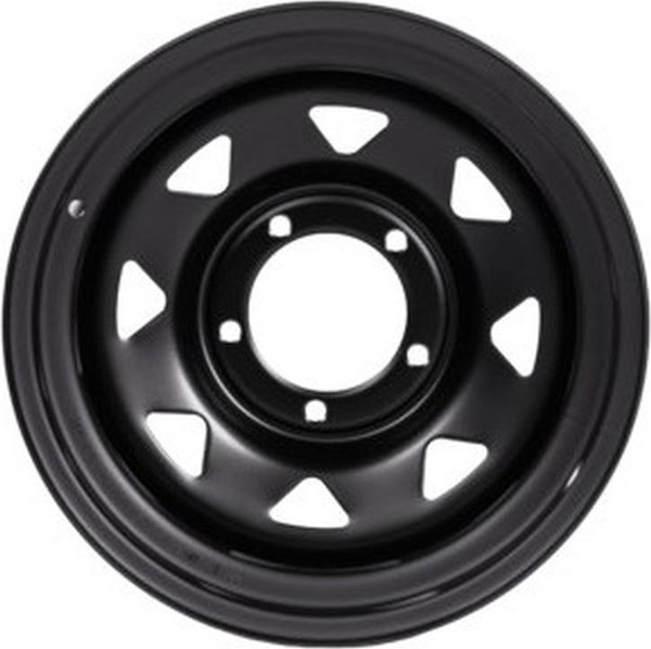 Изображение товара Штампованный диск ORW УАЗ 16x7" 5x139.7мм DIA 110мм ET 0мм Matt Black