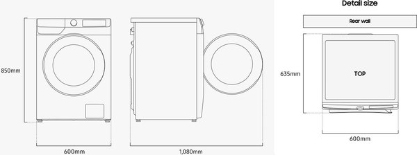 Изображение товара Стиральная машина Samsung WW11CG604CLELP