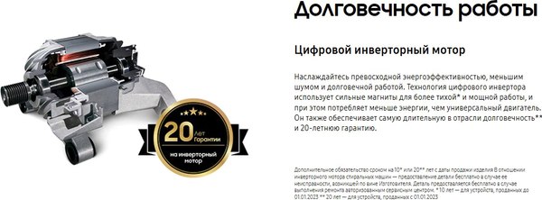 Изображение товара Стиральная машина Samsung WW80AG6L28BBLP