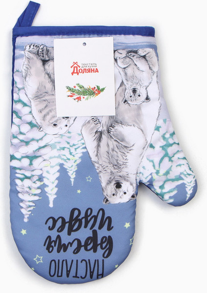 Изображение товара Рукавица-прихватка Доляна Время чудес / 9569081