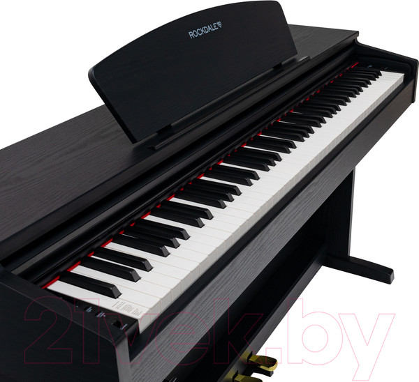 Изображение товара Цифровое фортепиано Rockdale Etude 128 Graded Black / A162559 (черный)