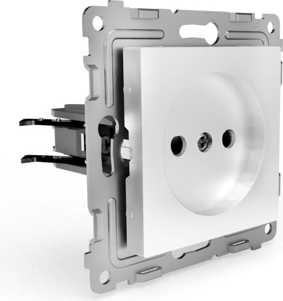 Изображение товара Розетка Tokov Electric Pixel TKE-PX-R1SF-C01 (белый)