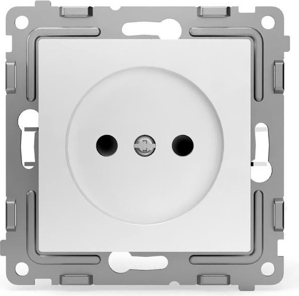 Изображение товара Розетка Tokov Electric Pixel TKE-PX-R1SF-C01 (белый)