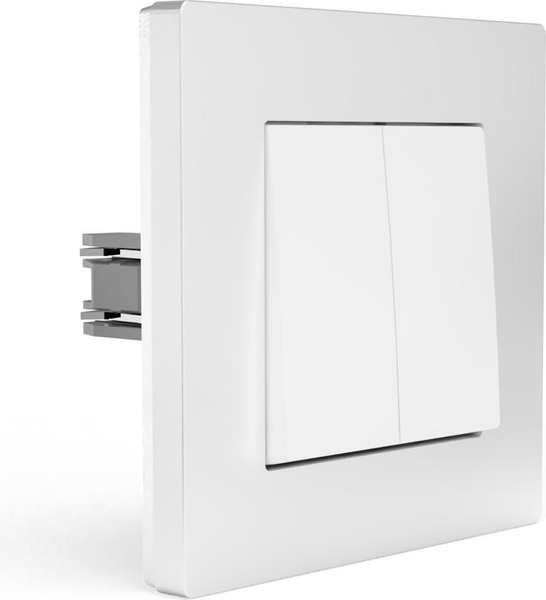 Изображение товара Выключатель Tokov Electric Pixel TKE-PX-V2F-C01 (белый)