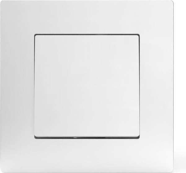 Изображение товара Выключатель Tokov Electric Pixel TKE-PX-V1F-C01 (белый)