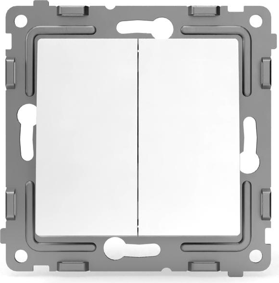 Изображение товара Выключатель Tokov Electric Pixel TKE-PX-V2-C01 (белый)