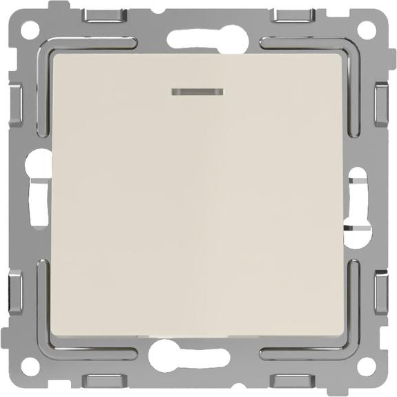 Изображение товара Выключатель Tokov Electric Pixel TKE-PX-V1I-C02 (бежевый)