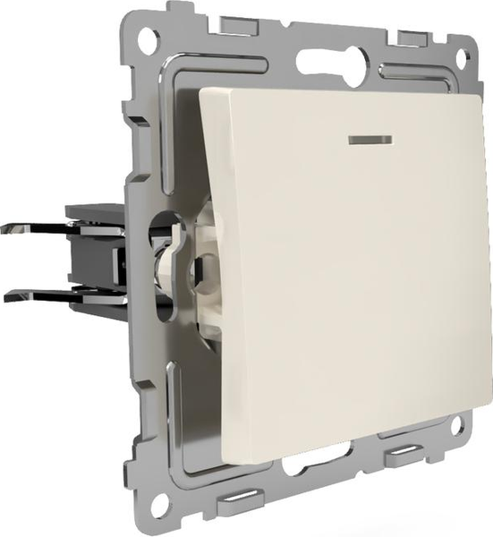 Изображение товара Выключатель Tokov Electric Pixel TKE-PX-V1I-C02 (бежевый)