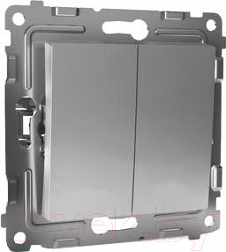 Изображение товара Выключатель Tokov Electric Pixel TKE-PX-P2-C03 (алюминий)