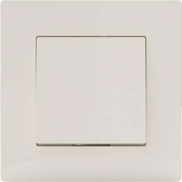 Изображение товара Выключатель Tokov Electric Pixel TKE-PX-V1F-C02 (бежевый)