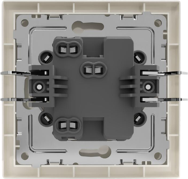 Изображение товара Выключатель Tokov Electric Pixel TKE-PX-V1F-C02 (бежевый)
