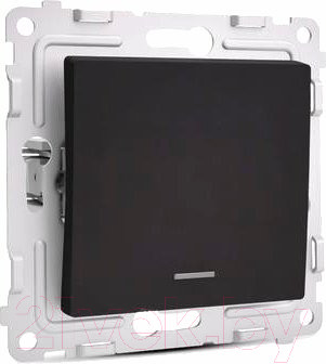 Изображение товара Выключатель Tokov Electric Pixel TKE-PX-V1I-C14 (карбон)