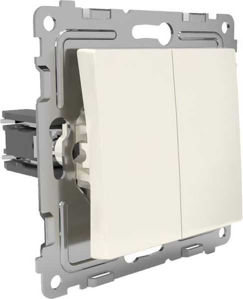 Изображение товара Выключатель Tokov Electric Pixel TKE-PX-V2-C02 (бежевый)