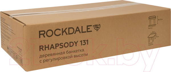 Изображение товара Банкетка для музыкантов Rockdale Rhapsody 131 Black / A124584 (черный)
