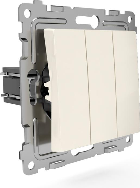 Изображение товара Выключатель Tokov Electric Pixel TKE-PX-V3-C02 (бежевый)