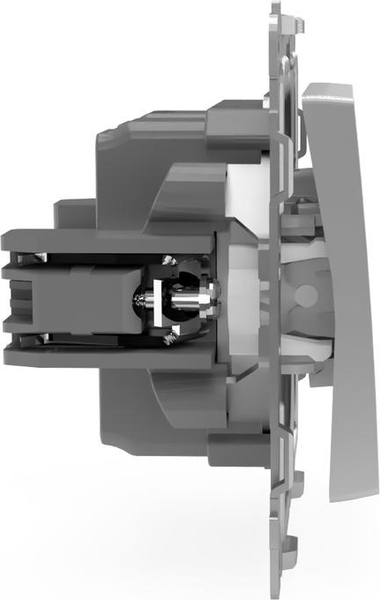 Изображение товара Выключатель Tokov Electric Pixel TKE-PX-V1-C03 (алюминий)