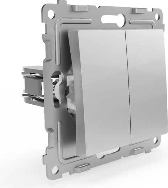 Изображение товара Выключатель Tokov Electric Pixel TKE-PX-V2-C03 (алюминий)