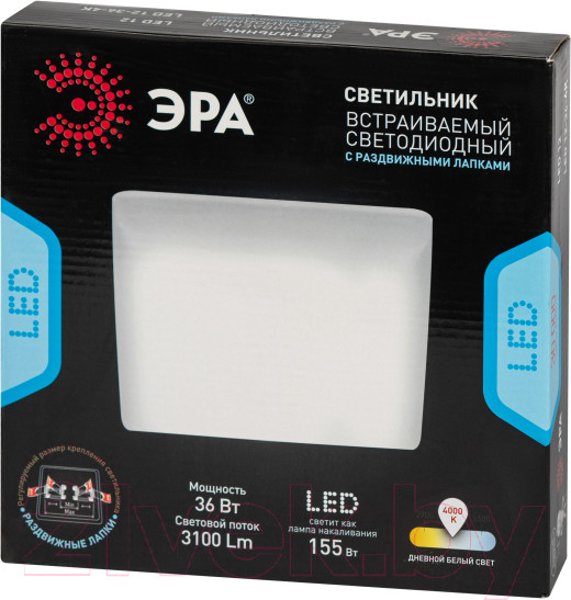 Изображение товара Точечный светильник ЭРА LED 12-36-4K