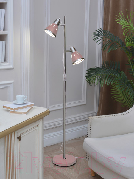 Изображение товара Торшер ArtStyle Garda HT-851x2RN (розовый/никель)