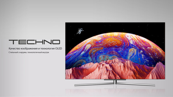 Изображение товара Телевизор TECHNO Smart 55" UDL55UR812ANTS (OLED)