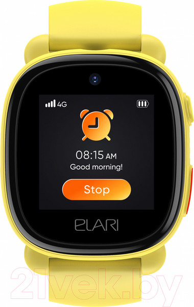 Изображение товара Умные часы детские Elari KidPhone 4G Lite / KP-4G L (желтый)