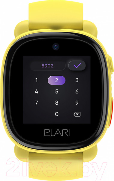 Изображение товара Умные часы детские Elari KidPhone 4G Lite / KP-4G L (желтый)