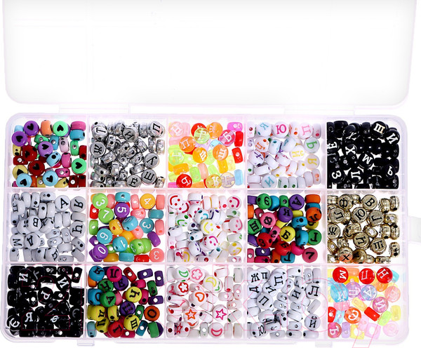 Изображение товара Набор для создания украшений Эврики Создай украшение. Буквы русские / 9946375