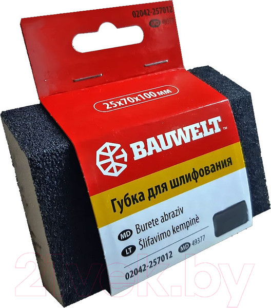 Изображение товара Губка абразивная Bauwelt 02042-259008