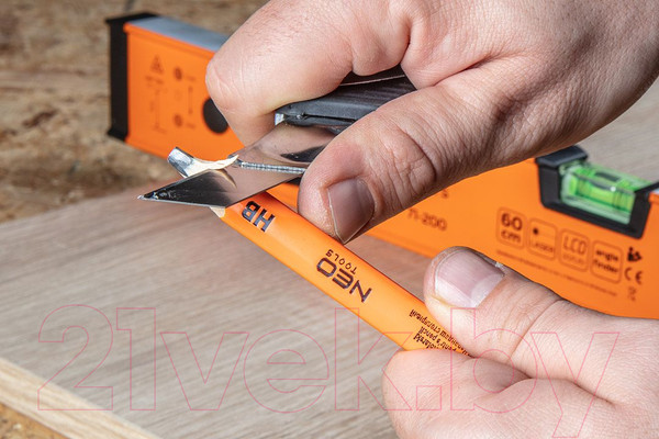 Изображение товара Карандаш строительный NEO 13-800 (красный)