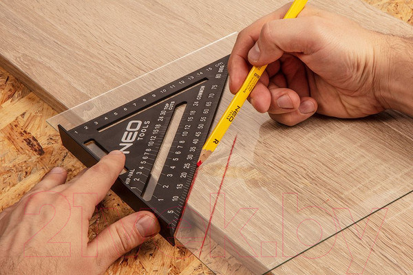 Изображение товара Карандаш строительный NEO 13-802 (желтый)