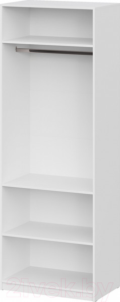 Изображение товара Шкаф Mio Tesoro ШК 5 800 2-х створчатый (белый текстурный)