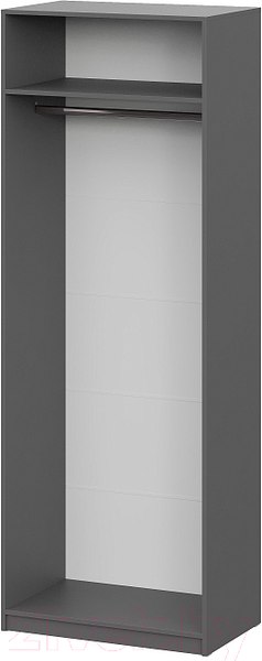 Изображение товара Шкаф Mio Tesoro ШК 5 800 2-х створчатый (графит серый)