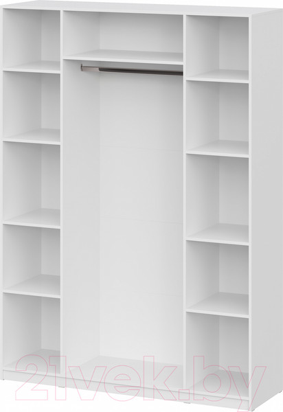 Изображение товара Шкаф Mio Tesoro ШК 5 1600 4-х створчатый (белый текстурный)