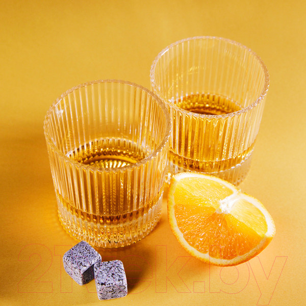 Изображение товара Набор для виски Makkua Whisky Set IceRib с охлаждающими камнями WSI03