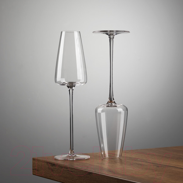 Изображение товара Набор бокалов Makkua Crystal Elegance Сhampagne MС270