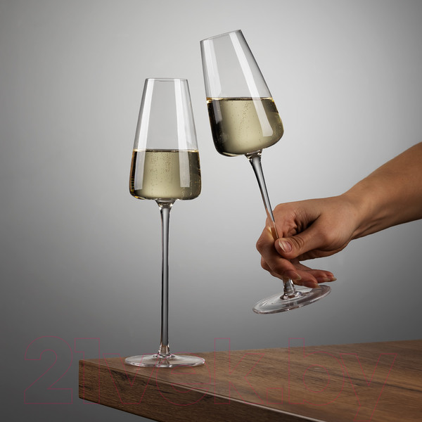 Изображение товара Набор бокалов Makkua Crystal Elegance Сhampagne MС270