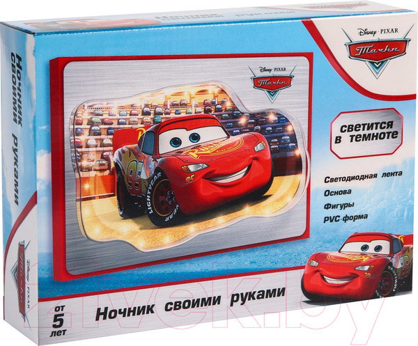 Изображение товара Набор для творчества Disney Ночник своими руками. Тачки / 6580729