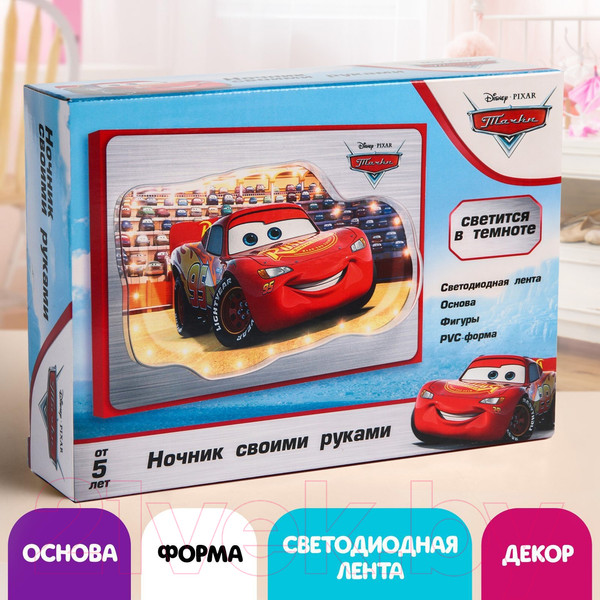 Изображение товара Набор для творчества Disney Ночник своими руками. Тачки / 6580729