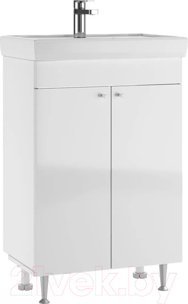 Изображение товара Тумба под умывальник Айсберг Томь 60 Промо DP2612T (без ящика)