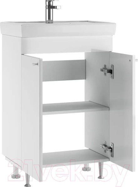 Изображение товара Тумба под умывальник Айсберг Томь 60 Промо DP2612T (без ящика)