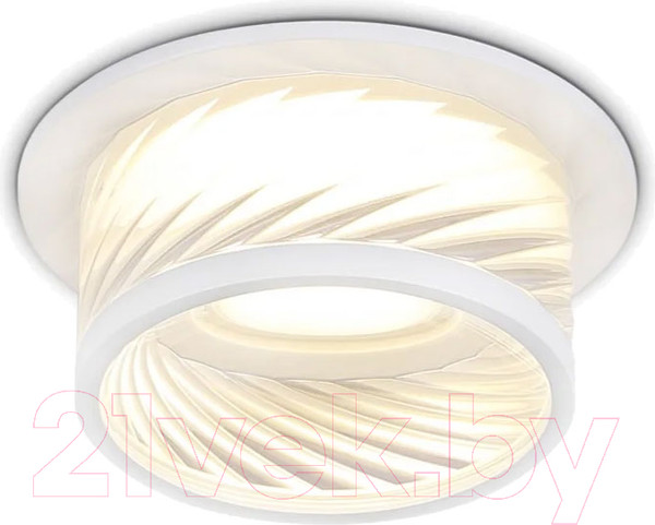 Изображение товара Точечный светильник Ambrella TN1251 SWH/CL (белый песок/прозрачный)