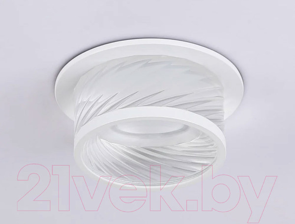 Изображение товара Точечный светильник Ambrella TN1251 SWH/CL (белый песок/прозрачный)