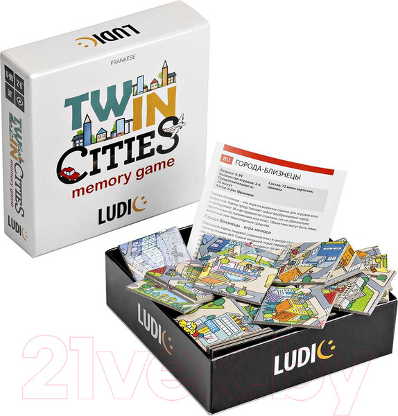 Изображение товара Настольная игра Ludic Города-Близнецы / MU27545