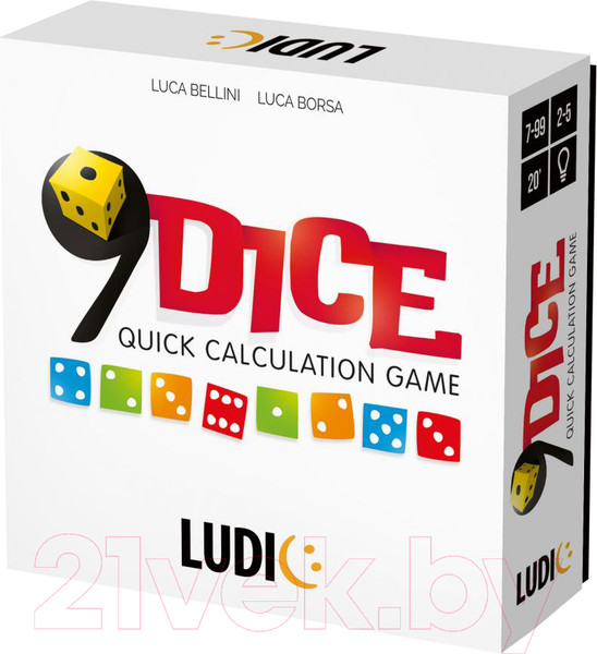 Изображение товара Настольная игра Ludic 9 кубиков / MU51173