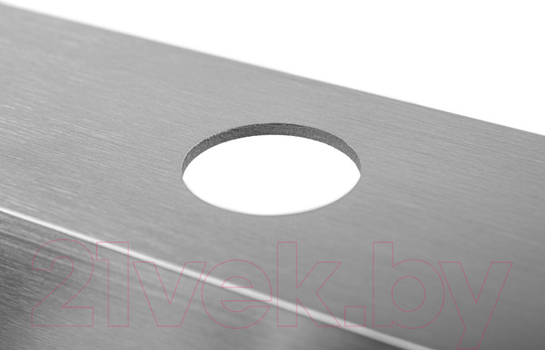 Изображение товара Мойка кухонная со смесителем Saniteco 6550-R + Spike F9S07011 (сатин, с сифоном, дозатором и коландером)