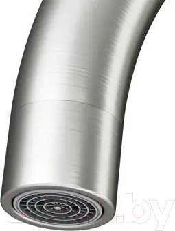 Изображение товара Мойка кухонная со смесителем Saniteco 6550-R + Spike F9S07011 (сатин, с сифоном, дозатором и коландером)